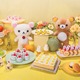 リラックマとあま～いスイーツを楽しんじゃおう♪ 「リラックマ」アニバーサリーケーキプレートが新登場！ ホテルニューオータニ幕張コラボビュッフェで特別なお祝いを 画像