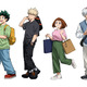 「ヒロアカ」旅を楽しむデク、爆豪、相澤先生たちを描き下ろし♪ アニメイトにて全国ご当地応援フェア開催 画像