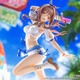 “サマーマ！”「学園アイドルマスター」姫崎莉波が「キミとセミブルー」のイラストをもとに立体化！ 抜群のプロポーションと夏らしい爽やかな躍動感をお手元でも 画像