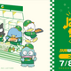 「サンリオ」“はぴだんぶい”がサブウェイと初コラボ！ 店員姿のポチャッコ、ばつ丸たちが可愛い限定オリジナルグッズがもらえる！ 画像