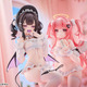 後ろ姿に釘付け♪ イラストレーター・RIKO氏が描く「紫乃＆愛夢」がフィギュア化！ あみあみ限定特典としてB4クリアポスターが付属しちゃう♪ 画像