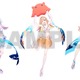 かぐや、彩葉、やちよと水族館を巡ろう♪ 「超かぐや姫！」×サンシャイン水族館コラボ開催！ 仮想空間〈ツクヨミ〉が夜間限定出現【7月24日～】 画像