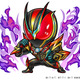 「仮面ライダー」最新作「ゼッツ」ライダーがゲームコラボ最速登場！「コトダマン」第8弾コラボ開催 画像