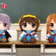 「涼宮ハルヒ」が特大ぬいぐるみに！ハルヒ、みくる、有希が全高約60cmの特大サイズで存在感バッチリ☆ 画像