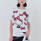 「ハローキティ」を大胆デザイン☆クロップド丈Tシャツや、主役級スウェットパンツで完成度高めファッション！【SNIDELコラボ】 画像