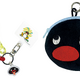 「ピングー」泣いたり怒ったり…表情かわいい♪ スマホストラップ＆フェイスポーチがカプセルトイ限定で登場！ “あくむ（トド）”デザインも☆ 画像