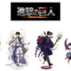 “悔いが残らない方を選べ”「進撃の巨人」エレンとリヴァイが天使＆悪魔に！ イラストレーター・夢ノ内の可愛いミニキャラグッズも新登場 画像