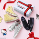 ポムポムプリン＆クロミ＆ハローキティが「CONVERSE」に！耳やベレー帽デザインのアンクルパッチ、ドクロの刺繍、赤いリボンのかかと紐…特別なオールスターが登場☆ 画像