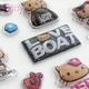ハローキティ＆クロミ × LOVEBOAT コラボ！“ギャルかわ”な「ドリーミーキャンディシール」が新登場 画像