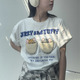 「トムとジェリー」Tシャツ登場！ジェリー＆タフィーのもこもこ刺繍にアクリルキーホルダー付き【AS KNOW AS plus】 画像