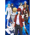 TVアニメ『夢王国と眠れる100人の王子様』キービジュアル(C)GCREST/夢100製作委員会