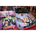 アニメコンテンツエキスポ2013に展示されたガールズ＆パンツァーの公式痛車(C)GIRLS und PANZER Projekt