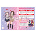 『バンドリ！ガールズバンドパーティ！』赤い羽根コラボ オリジナルクリアファイル (C)BanG Dream! Project (C)Craft Egg Inc. (C)bushiroad All Rights Reserved.