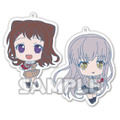 『バンドリ！ガールズバンドパーティ！』赤い羽根コラボ ラバーストラップ 全2種 (C)BanG Dream! Project (C)Craft Egg Inc. (C)bushiroad All Rights Reserved.