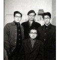 中央下:松本零士18歳、中央上:手塚治虫28歳、左:井上智18歳、右:高井研一郎19歳