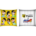 阪神タイガース×ダイヤのA コラボふわふわクッション 各3,000円（全2種） (C)ＴＫ／DSＴ
