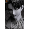 「進撃の巨人『リヴァイ』胸像フィギュア 塗装済み完成品 原型グレーver」(C)諫山創・講談社／「進撃の巨人」製作委員会