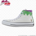 「【CONVERSE ALL STAR 100】ALL STAR 100 W HI / JO【ジョジョの奇妙な冒険　岸辺露伴モデル】」12,960円（税込）（C）荒木飛呂彦&LUCKY LAND COMMUNICATIONS/集英社・ジョジョの奇妙な冒険SC製作委員会