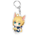 「にゃふぉるめ」シリーズ アクリルチャーム　セイバー　600円（税抜）（C）TYPE-MOON・ufotable・FSNPC