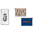 「BANANA FISH Cafe and Bar - winter in NY -」iPhoneケース (6/6s/7/8) 　2,500円　フラットポーチ　1,500円