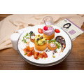 「BANANA FISH Cafe and Bar - winter in NY -」NYマフィンプレート　　1,590円