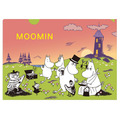 メインビジュアルグッズ・クリアファイル(c) Moomin Characters TM