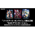 『ソードアート・オンライン』シリーズ無料配信（C）川原 礫／アスキー・メディアワークス／SAO Project （C）2014 川原 礫／ＫＡＤＯＫＡＷＡ アスキー・メディアワークス刊／SAOII Project （C）2017 川原 礫／ＫＡＤＯＫＡＷＡ アスキー・メディアワークス／SAO-A Project