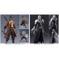 「figma SEKIRO： SHADOWS DIE TWICE 隻狼 DXエディション」参考価格：13,200円（C）2019 FromSoftware， Inc. All rights reserved. ACTIVISION is a trademark of Activision Publishing Inc. All other trademarks and trade names are the properties of their respective owners. ＆ 「ファイナルファンタジー VII リメイク PLAY ARTS改 セフィロス」参考価格：16,280円（C）1997， 2020 SQUARE ENIX CO.， LTD. All Rights Reserved.　CHARACTER DESIGN： TETSUYA NOMURA/ROBERTO FERRARI