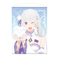 「『Re:ゼロから始める異世界生活 2nd season』カフェ」エミリア 100cmタペストリー Ver.2.0（C）長月達平・株式会社KADOKAWA刊／Re:ゼロから始める異世界生活2製作委員会