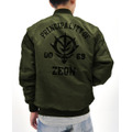 「ジオン軍 MA-1ジャケット MOSS」12,000円(税別)(C)創通・サンライズ