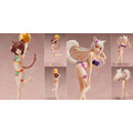「S-style ネコぱら アズキ 水着Ver.1/12スケール 塗装済み組み立てフィギュア」「S-tyle ネコぱら ココナツ 水着Ver.1/12スケール 塗装済み組み立てフィギュア」各4,950円（税込）（C）NEKO WORKs All Rights Reserved.