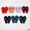 Roomy fluffy slippers 3,850円（税込）（C）DISNEY