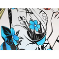 「キリトリエ アリス浴衣姿 カラー切り絵」16,500 円（税込）（C）2017 川原 礫／ＫＡＤＯＫＡＷＡ アスキー・メディアワークス／SAO-A Project