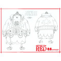 『ONE PIECE FILM RED』映画オリジナル“フェス衣裳”ジンベエ（C）尾田栄一郎／2022「ワンピース」製作委員会　