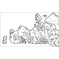 「『南国少年パプワくん×PAPUWA』シリーズ・コンプリートBD-BOX」アニメ化30周年記念ビジュアル（A）「パプワ島のみんな」…ボックスアートで使用(C)柴田亜美/スクウェアエニックス・日本アニメーション