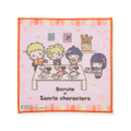 【ハピクロ！】NARUTO × サンリオキャラクターズ　ミニタオル　全13種（C）K S/S・T・P（C）'22 SANRIO CO.,LTD. APPROVAL NO.S622431S/D・G