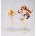 KDcolle「フィーロ 水着Ver.」と「ラフタリア 水着Ver.」（C）2021 アネコユサギ／KADOKAWA／盾の勇者の製作委員会S2