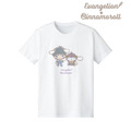 エヴァンゲリオン×シナモロール「Tシャツ」各 4,180円（税込）EVANGELION (C) khara (C) 2022 SANRIO CO., LTD. L