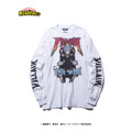 「glamb×僕のヒーローアカデミア」Tomura Shigaraki Long Sleeves T（C）堀越耕平／集英社・僕のヒーローアカデミア製作委員会