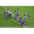 Japan v Croatia: Round of 16 - FIFA World Cup Qatar 2022AL WAKRAH, QATAR - DECEMBER 05: Japan players react after losing the penalty shoot out during the FIFA World Cup Qatar 2022 Round of 16 match between Japan and Croatia at Al Janoub Stadium on December 05, 2022 in Al Wakrah, Qatar. (Photo by Elsa/Getty Images)