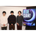 映画『BLUE GIANT』アフレコカット(3ショット)（C）2023 映画「BLUE GIANT」製作委員会（C）2013 石塚真一／小学館
