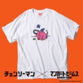 チェンソーマンｘMANGART BEAMS ポチタ_S/S Tshirts(C)藤本タツキ／集英社・ＭＡＰＰＡ(C)Tatsuki Fujimoto/SHUEISHA, MAPPA(C)TF/S,M