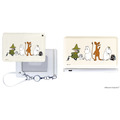 リール付きパスケース　価格：2,090円（税込）／モバイルバッテリー　価格：5,060円（税込）（C）Moomin Characters
