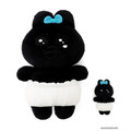 おぱんちゅうさぎ × ZOZOTOWN　ぬいぐるみ（BLACK）：4,400円（税込）（C）KAWAISOUNI!