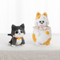 「ねこに転生したおじさん プンちゃんとてぷちゃん 等身大ぬいぐるみセット（オリジナルポストカード付）」7,150円（税込／送料込）（C）やじまsub7.jpg削除 　sub8.jpg削除 　sub9.jpg削除 　