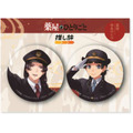 缶バッジセット（C）日向夏／イマジカインフォス　イラスト：しのとうこ　（C）Central Japan Railway Company. All rights reserved.