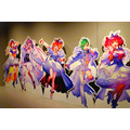 「マクロスΔ ワルキューレ衣装展 encore -Live costume archives-」内部の様子