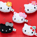 Happyくじ『HELLO KITTY 50th～ハッピーアニバーサリー★～』B賞「フェイスチャーム」（全5種）（C）2024 SANRIO CO., LTD. APPROVAL NO. E24101503