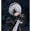 この太もも動かせるぞ！「NieR:Automata Ver1.1a」より「2B」がfigma化―ディスプレイを盛り上げる「ポッド０４２」「白の契約」なども付属