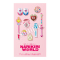 「NARIKIRI WORLD STORE Pop Up Petit」フライヤー（C）東映アニメーション （C）講談社・フリュー・テレビ愛知／ぴちぴちピッチ製作委員会 （C）ぴえろ （C）PEACH‐PIT・講談社／エンブリオ捜索隊・テレビ東京